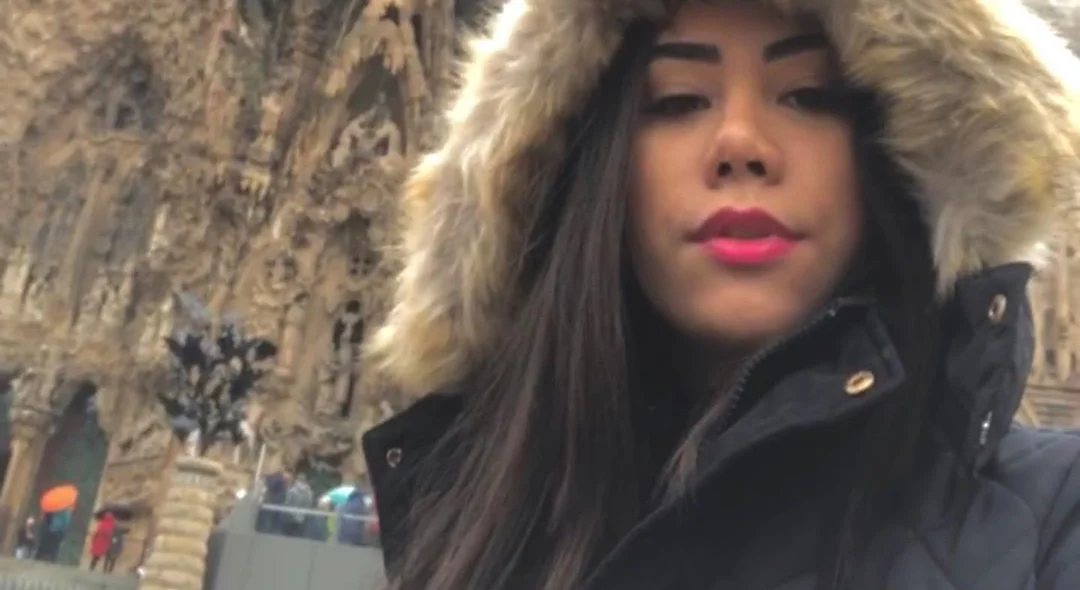 Fernanda Gomes em Barcelona na Espanha