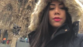 Fernanda Gomes em Barcelona na Espanha