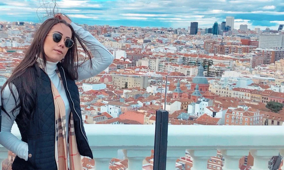 Fernanda Gomes em Madrid na Espanha