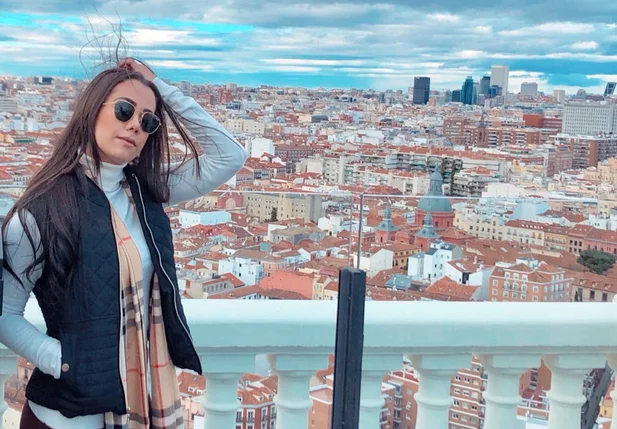 Fernanda Gomes em Madrid na Espanha