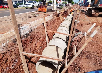 Obras na BR 316 em Picos