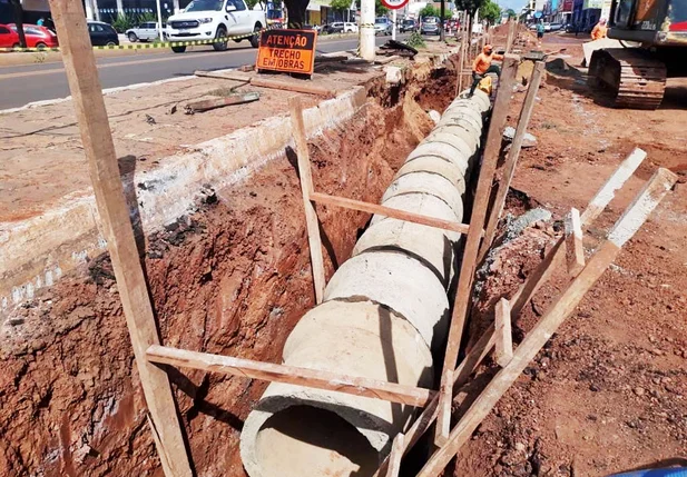 Obras na BR 316 em Picos