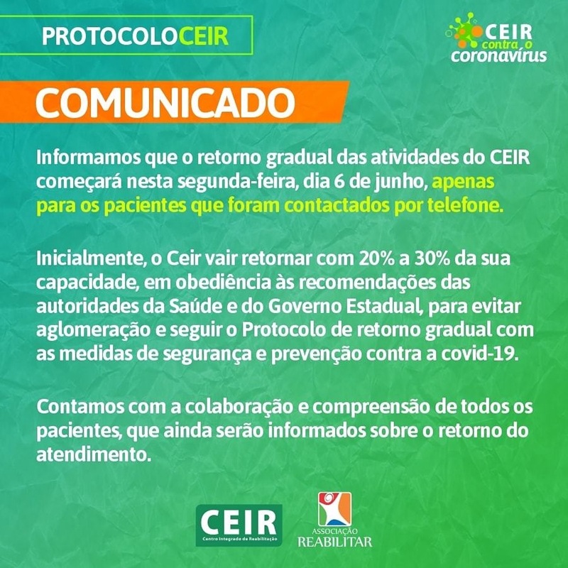 Comunicado Ceir