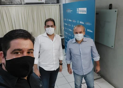 Encontro Luís André, Daniel França e Firmino Filho