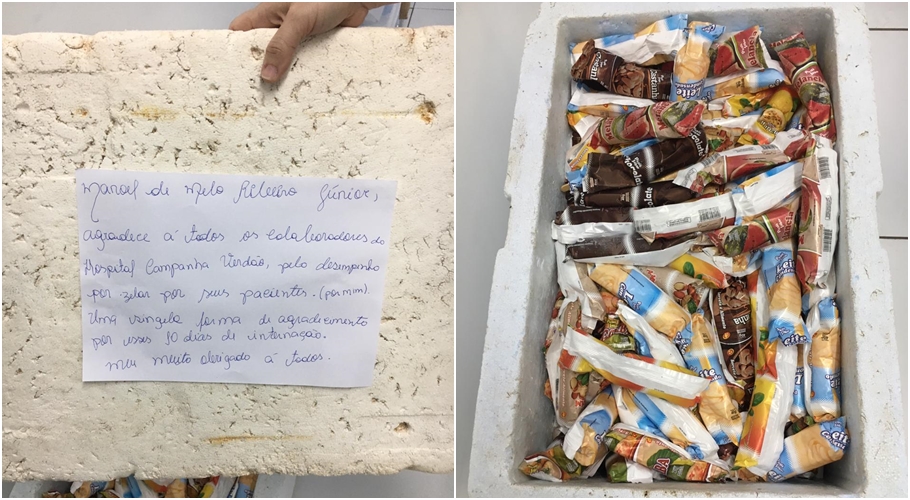 Equipe ganhou 300 picolés