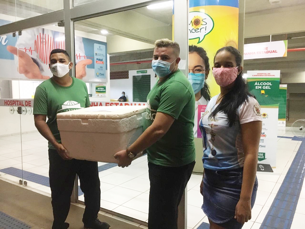 Surpresa no Hospital de Campanha do Verdão