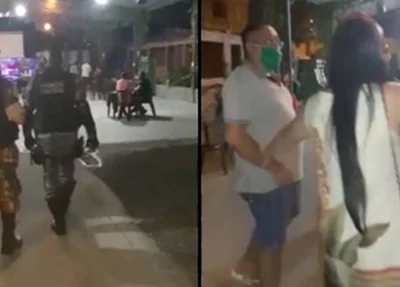 PM flagra aglomeração em depósito de bebidas do Major Paulo Roberto