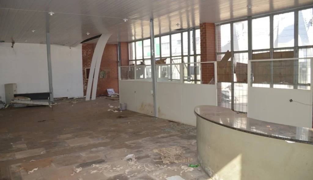 Dependência do prédio onde funcionou Espaço da Cidadania