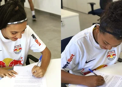 Júlia Beatriz e Nathy Silva são anunciadas pelo RB Bragantino
