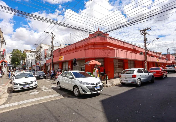 Movimentação no centro de Teresina