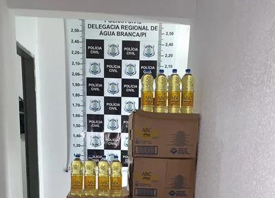 Parte da carga roubada foi apreendida