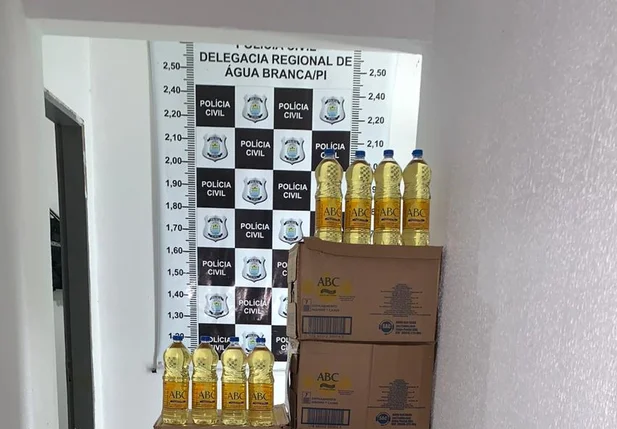 Parte da carga roubada foi apreendida