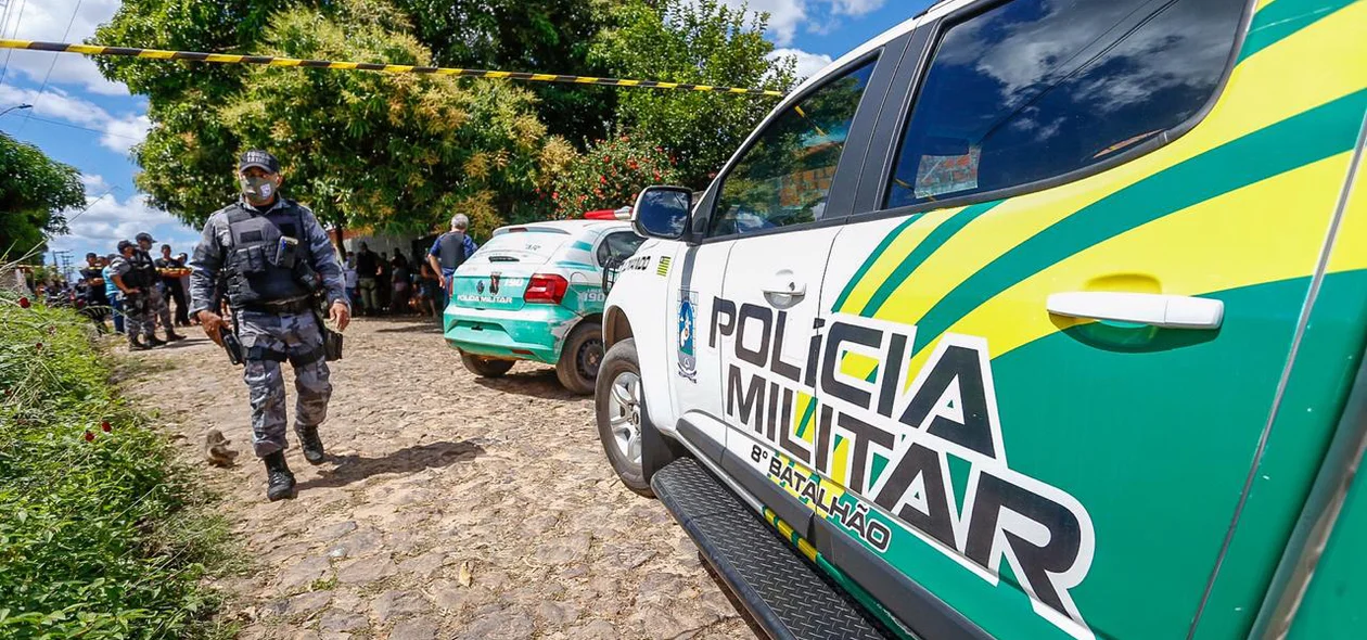 Polícia Militar isolou o local