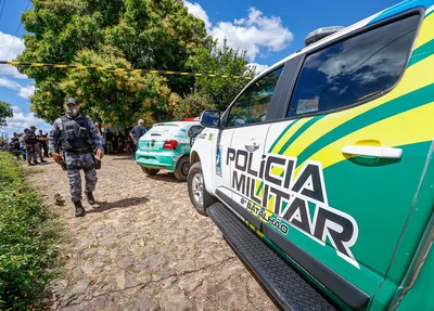 Polícia Militar isolou o local