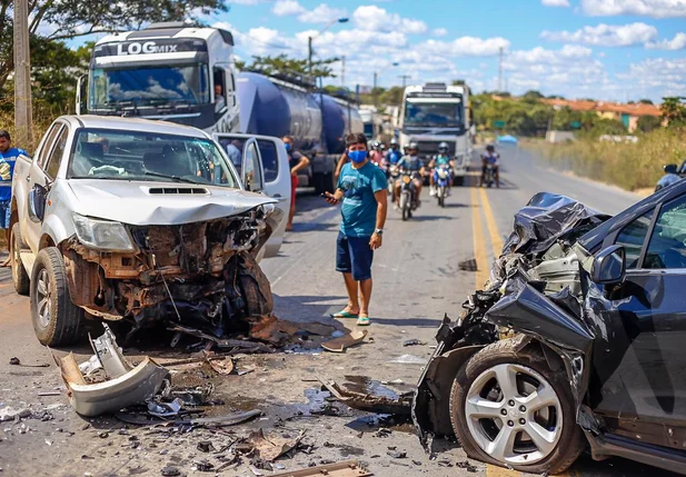 Acidente na BR 343