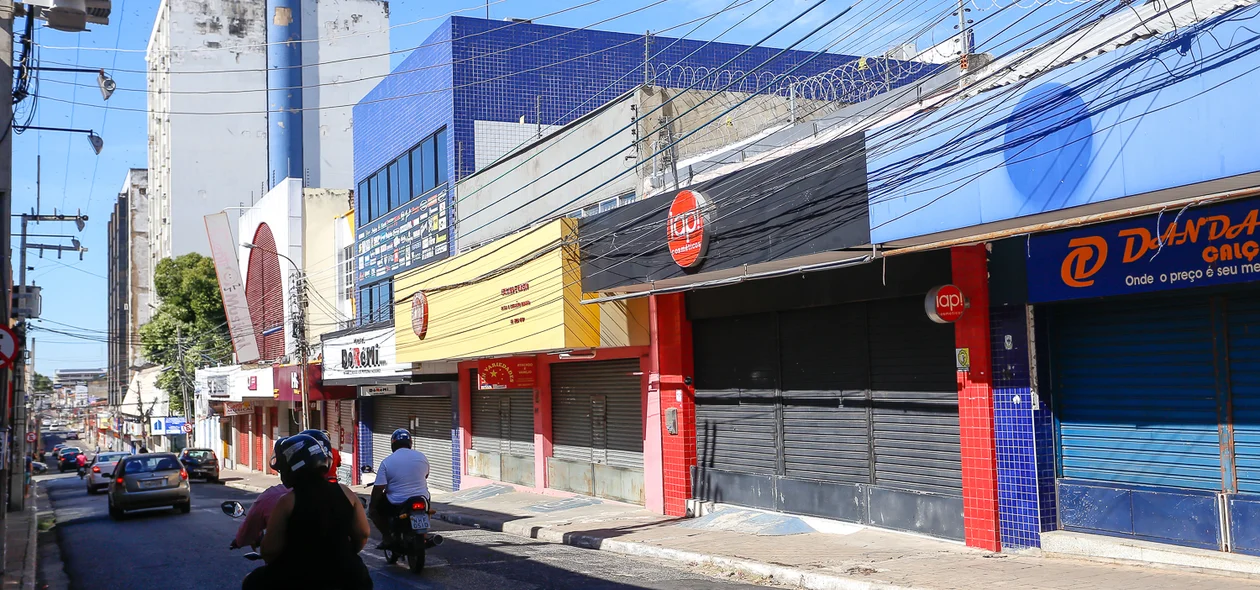 Movimentação na Rua Rui Barbosa