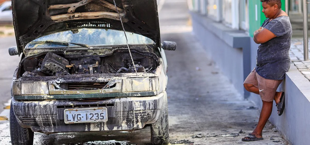Proprietário do veículo ficou abalado após o ocorrido