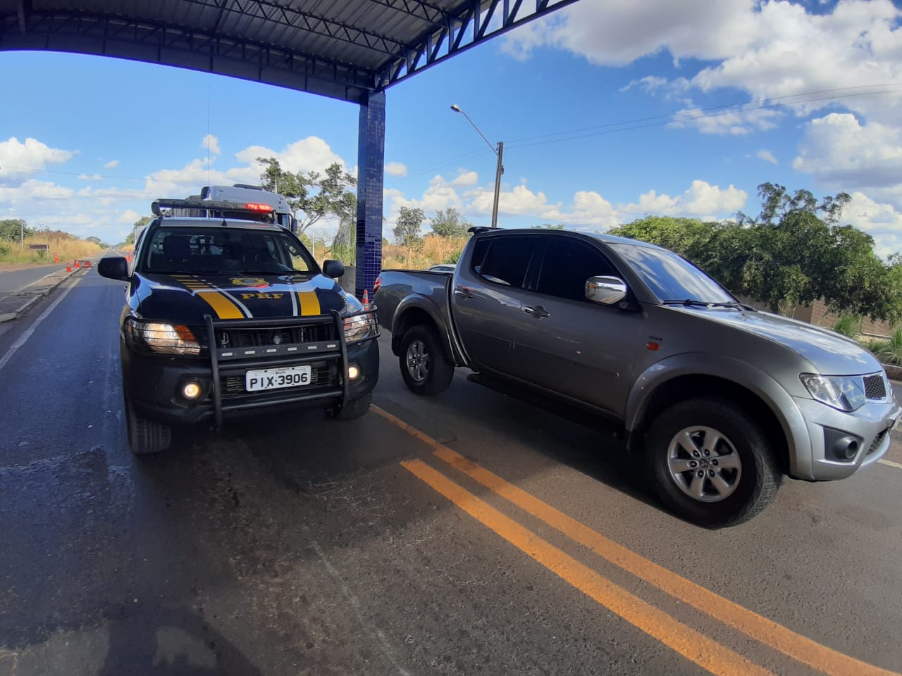 Veículo recuperado pela PRF 