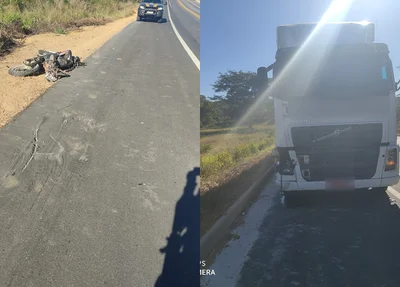 Veículos envolvidos em acidente na BR 135 em Santa Luz do Piauí