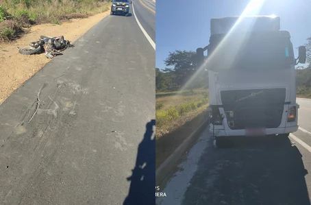Veículos envolvidos em acidente na BR 135 em Santa Luz do Piauí