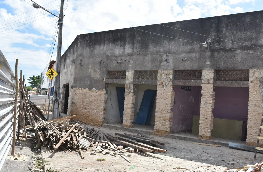 Obra do Mercado Público 