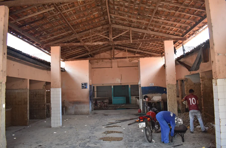 Prefeitura inicia obras de reforma e ampliação do Mercado Público de Buriti dos Lopes 
