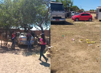 Vaquejada é interditada no bairro Esplanada em Teresina