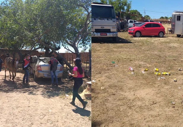 Vaquejada é interditada no bairro Esplanada em Teresina