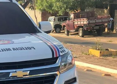 Viatura da PM de Timon