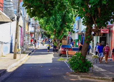 Aglomeração no Centro de Teresina 