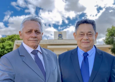 Gildásio Guedes e Viriato Campelo