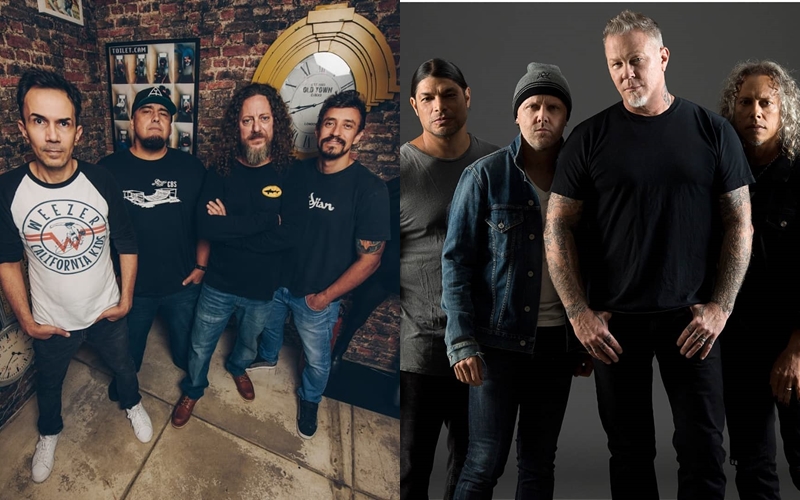 Lives de hoje têm Raimundos e reprise do Metallica