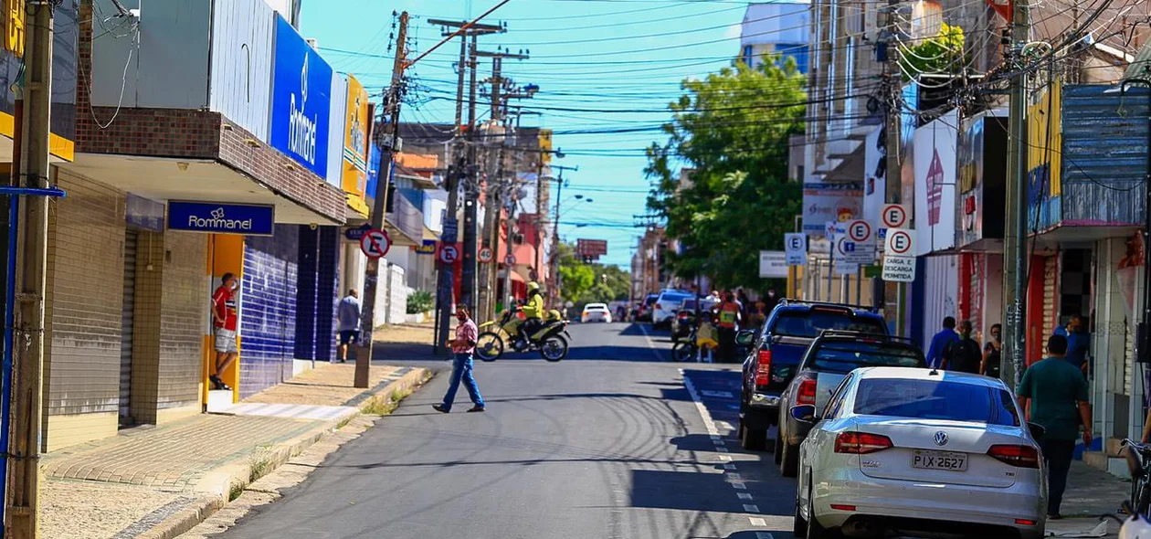 Ruas do Centro de Teresina foram interditadas