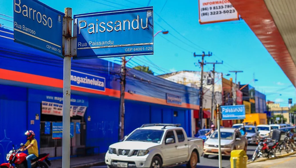 Trânsito no Centro da cidade
