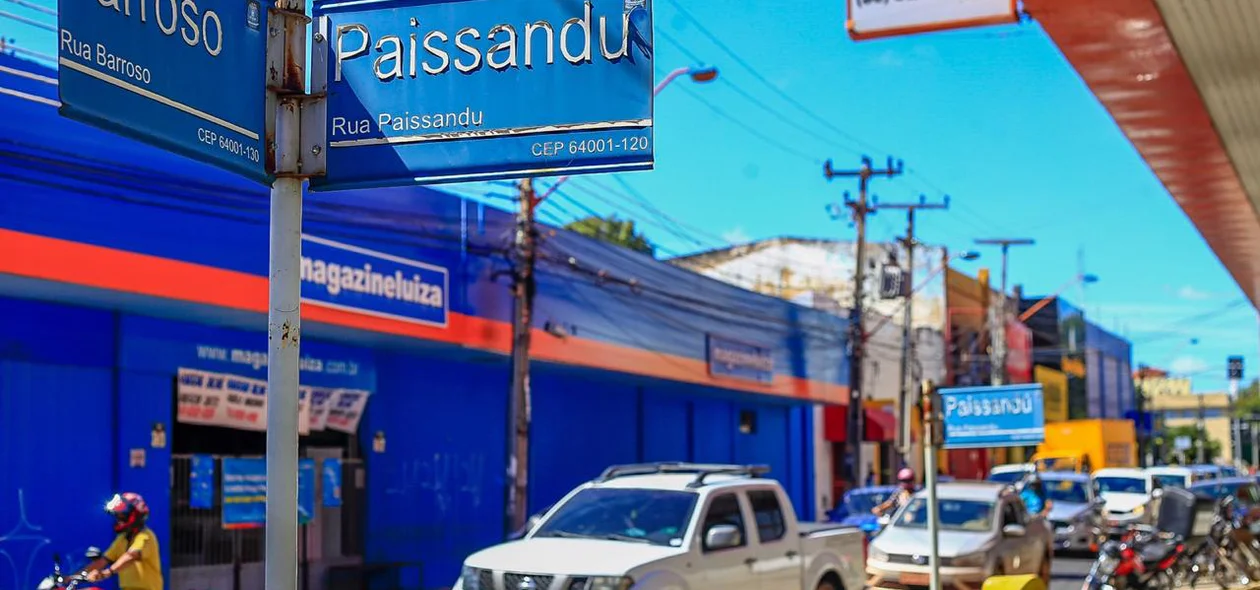 Trânsito no Centro da cidade