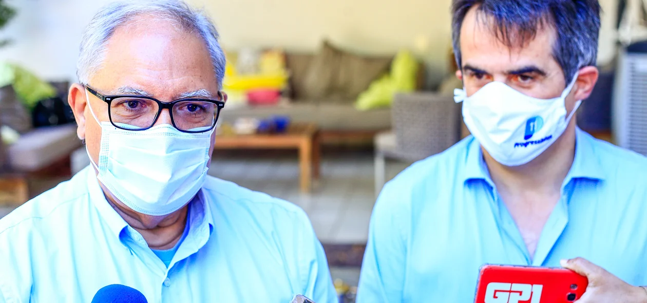 Kleber Montezuma e Ciro Nogueira  