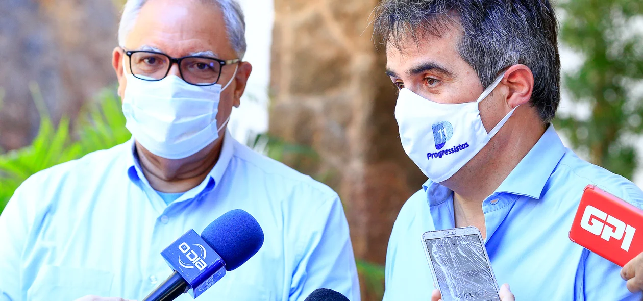 Kleber Montezuma e Ciro Nogueira  