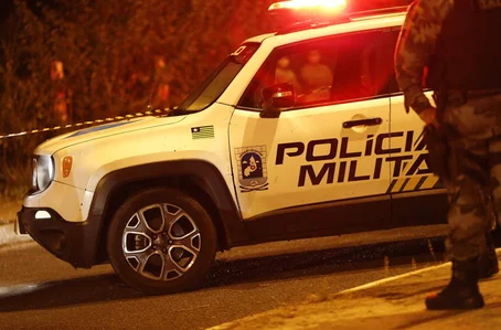 Viatura do 5º Batalhão da Polícia Militar 