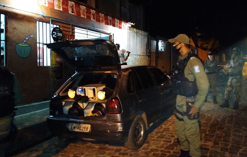 Operação policial na zona sul de Teresina