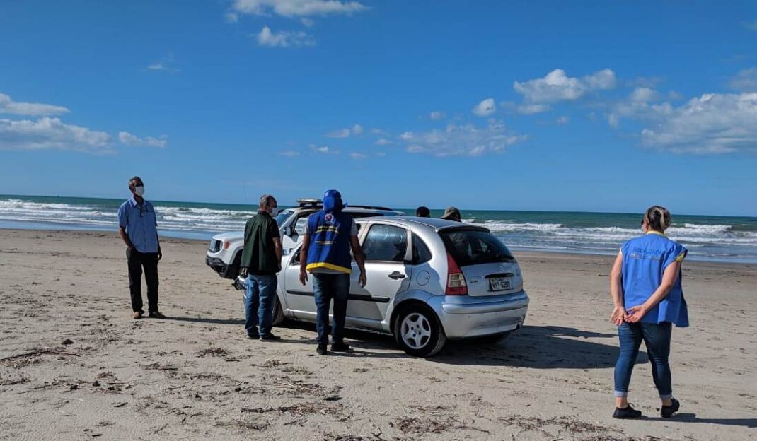 Vigilância Sanitária realiza fiscalização nas praias de Luís Correia
