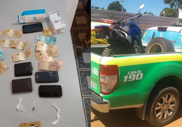 Duas pessoas são presas com drogas em Curimatá