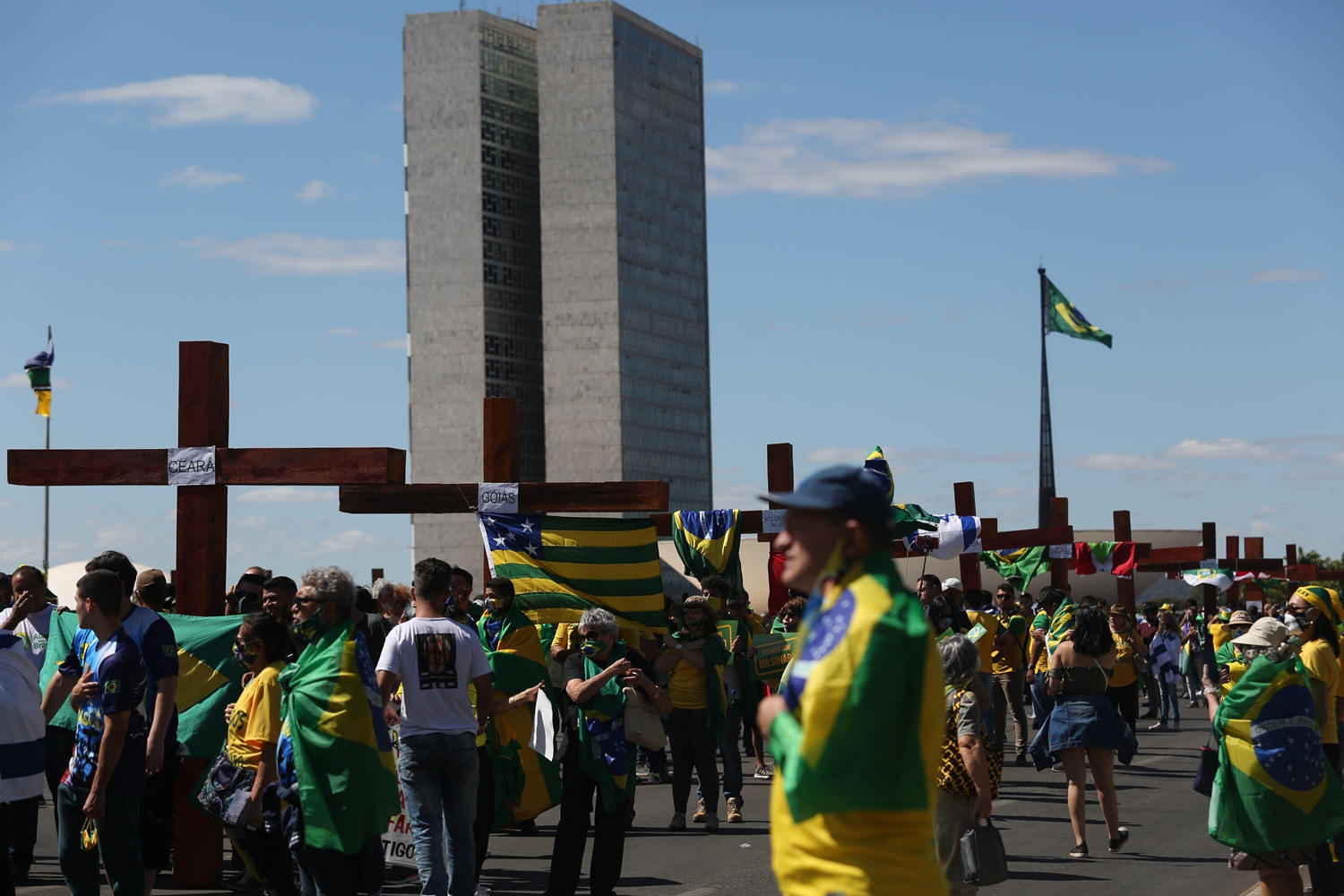 Manifestação Pró-Bolsonaro em Brasília