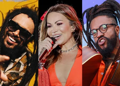 Marcelo Falcão, Solange Almeida e Rael