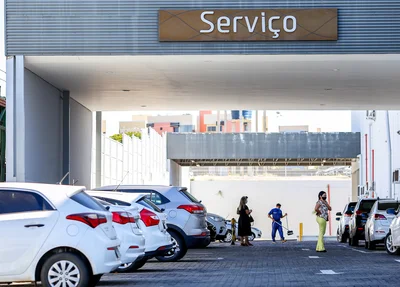 Área de serviço da concessionária Hyundai