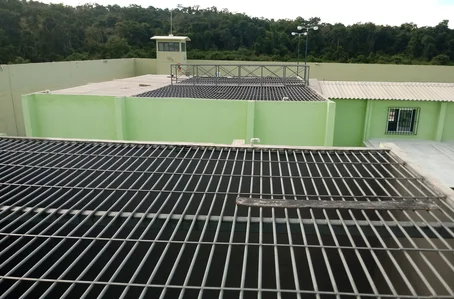 Teto da Cadeia Pública de Altos