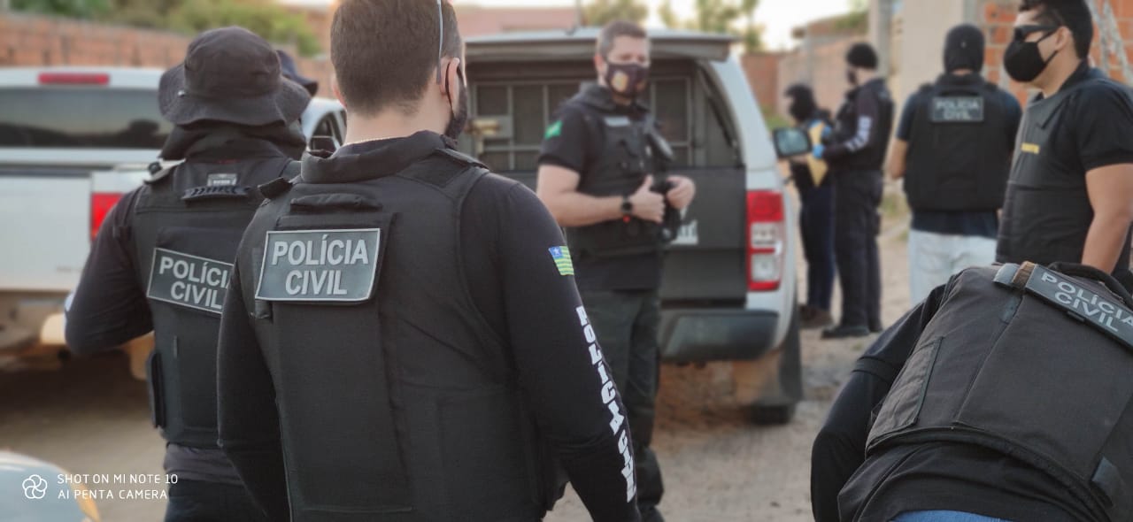 Operação da Polícia Civil em Parnaíba