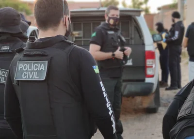 Operação da Polícia Civil em Parnaíba