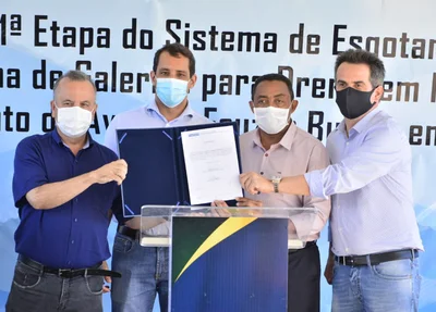 Ministro Rogério Marinho, prefeito Joel Rodrigues, Ciro Nogueira