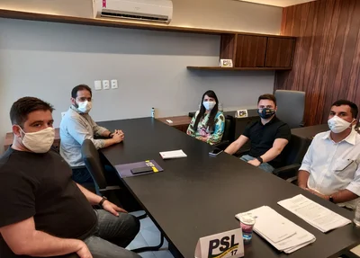 Reunião da sede do PSL