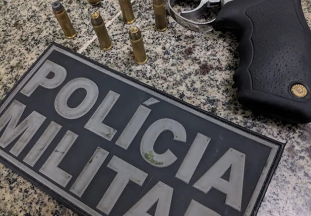 Arma de fogo apreendida 